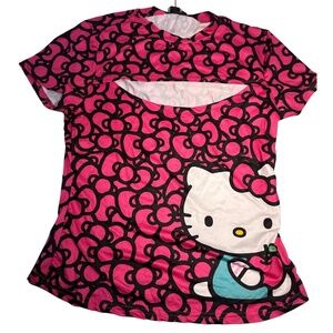 Hello Kitty Cutout Shirt Size 1X